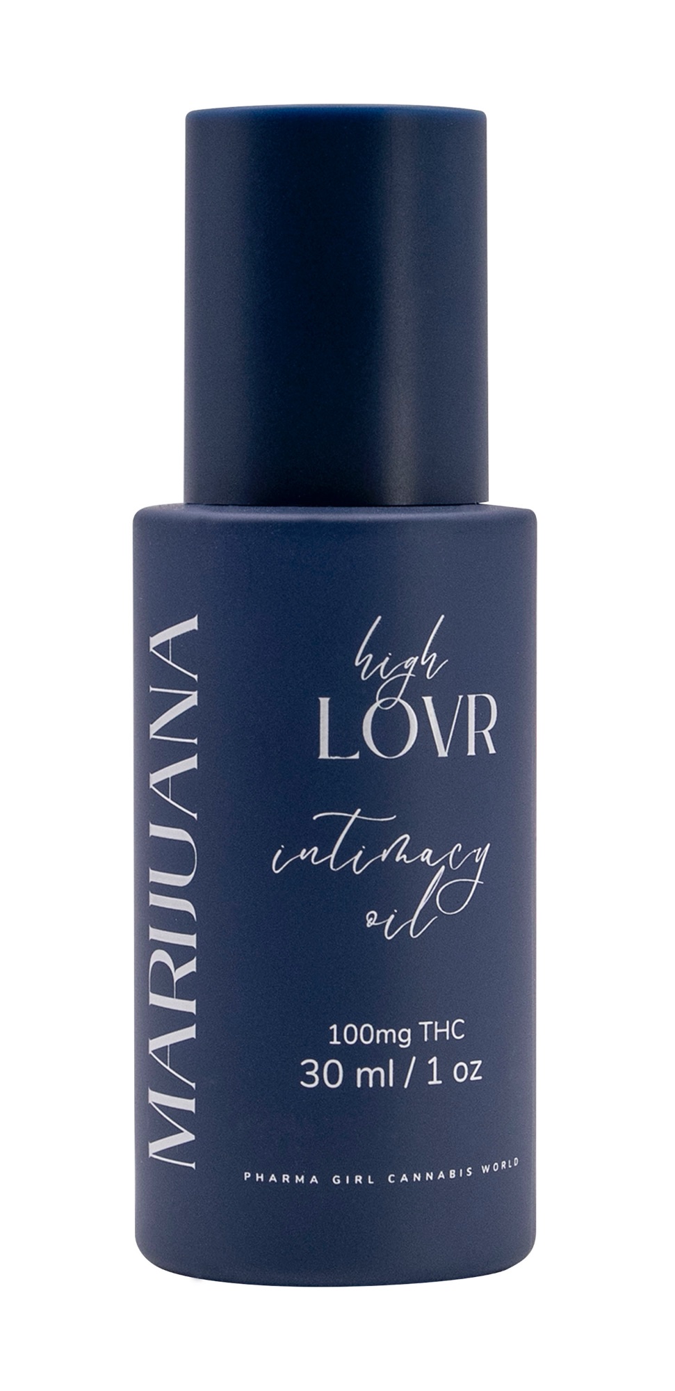 High LOVR navy bottle
